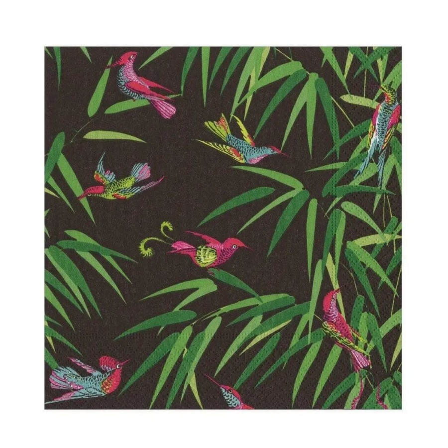 Caspari Caspari Birds In Paradise Luncheon Napkins Hot