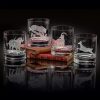 Julie Wear Julie Wear Designs Safari Safari Iii Old-Fashioned Assorted Glass-Set Of 4 Clearance