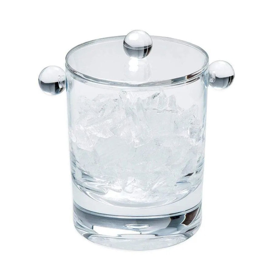 Caspari Caspari Crystal Clear Acrylic Ice Bucket & Lid Wholesale