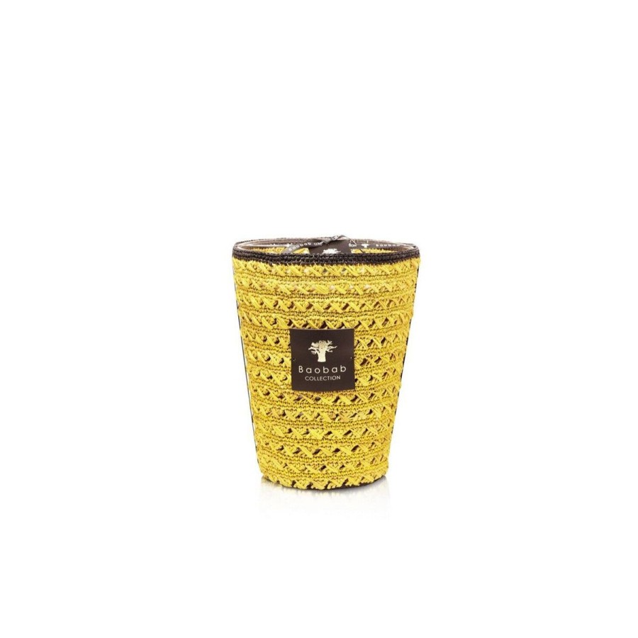 Baobab Collection Baobab Collection Max 16 Tsiraka Raffia Diego Suarez Candle Wholesale