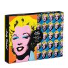 Hachette Book Group Andy Warhol Marilyn Double-Sided Puzzle New