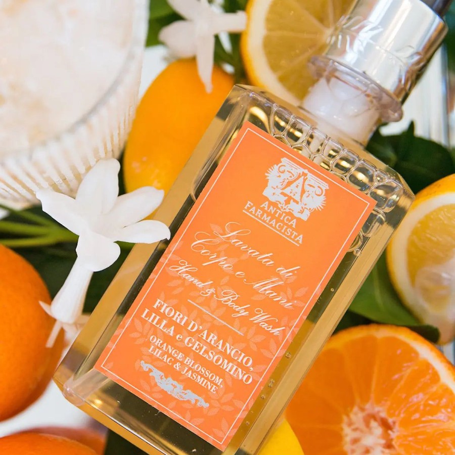 Antica Farmacista Antica Farmacista Orange Blossom, Lilac And Jasmine Hand And Body Wash New