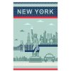 Coucke Coucke New York Tea Towel Hot