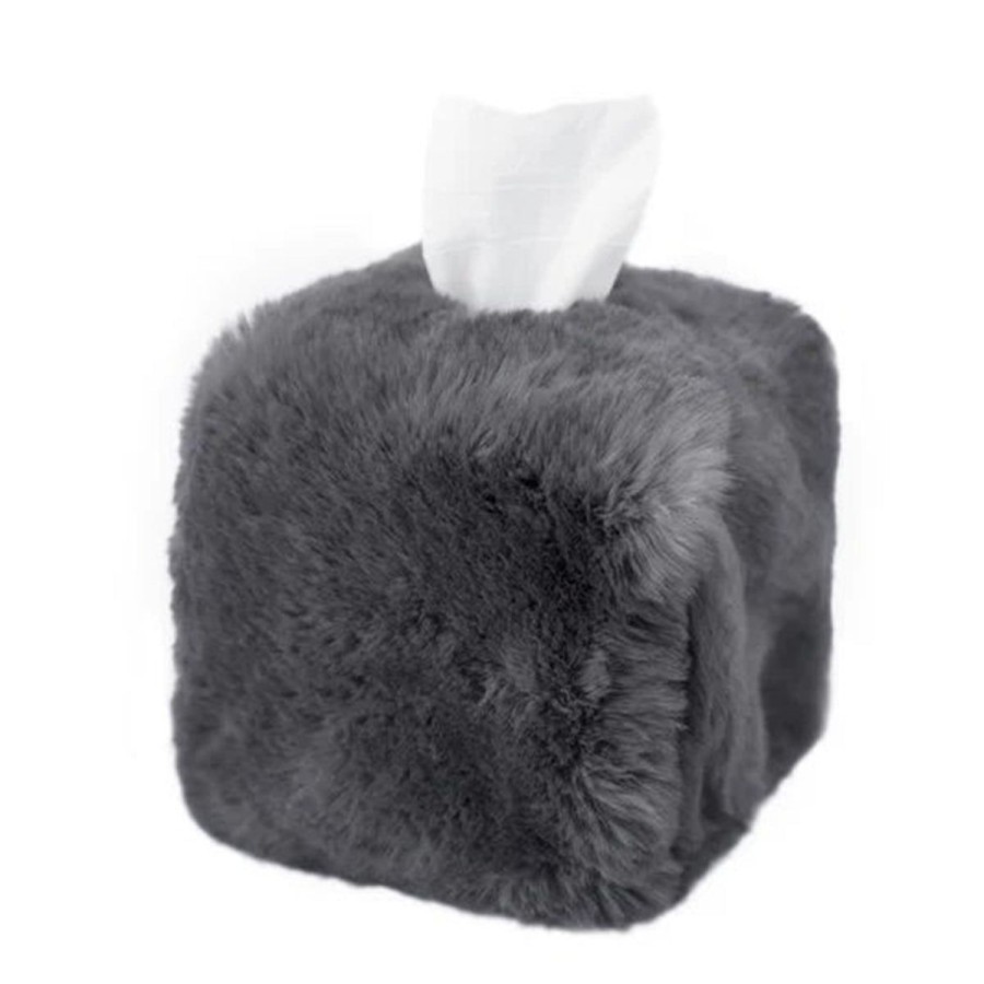 Maison Prelonge Evelyne Prelonge Faux Fur Tissue Box Clearance