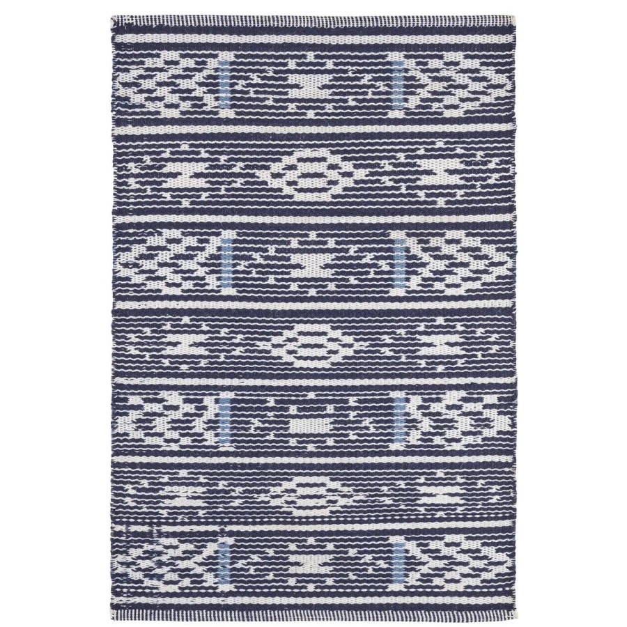 Dash & Albert Dash & Albert Dharma Blue Indoor/Outdoor Rug New