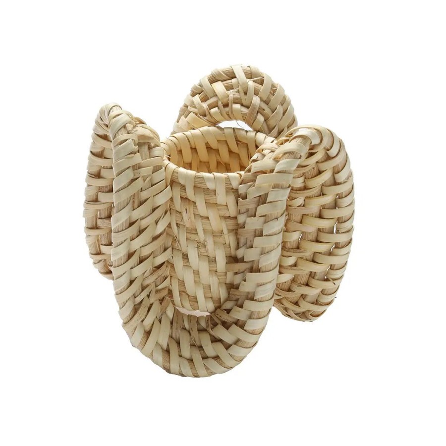 Kim Seybert Kim Seybert Ruffle Napkin Ring-Natural Best