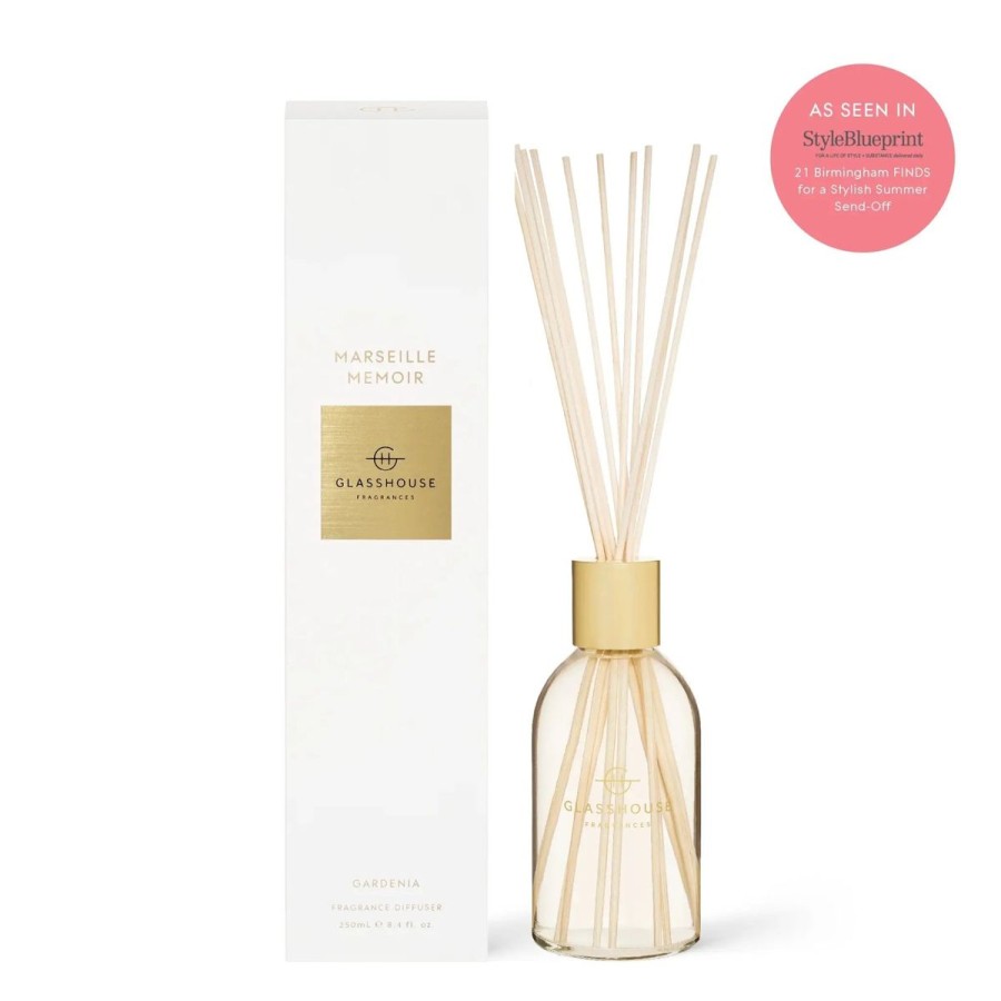 Glasshouse Fragrances Glasshouse Marseille Memoir 8.4 Fl Oz Diffuser Hot