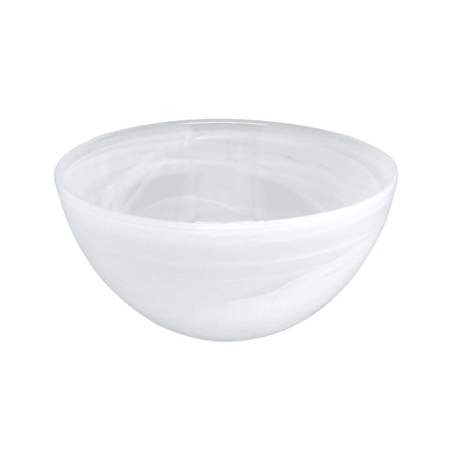 Mariposa Mariposa White 5.5" Alabaster Salad Bowl-Set Of 4 Wholesale