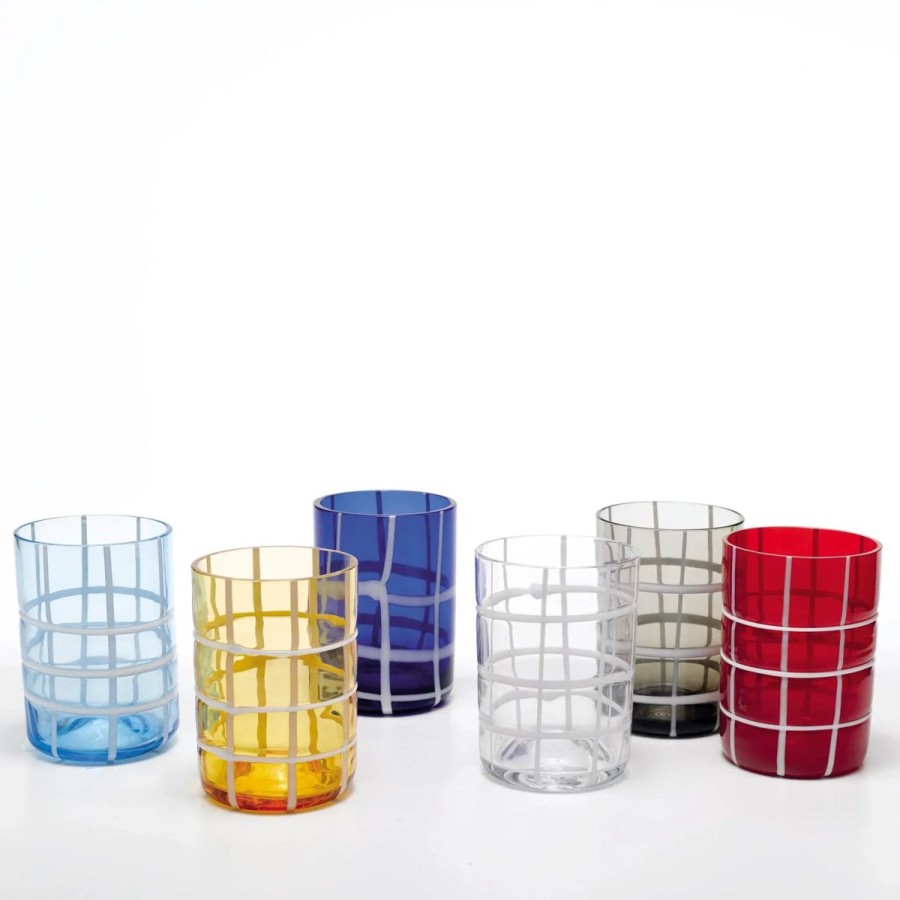 Zafferano America Zafferano America Twiddle Tumbler-Set Of 6 New