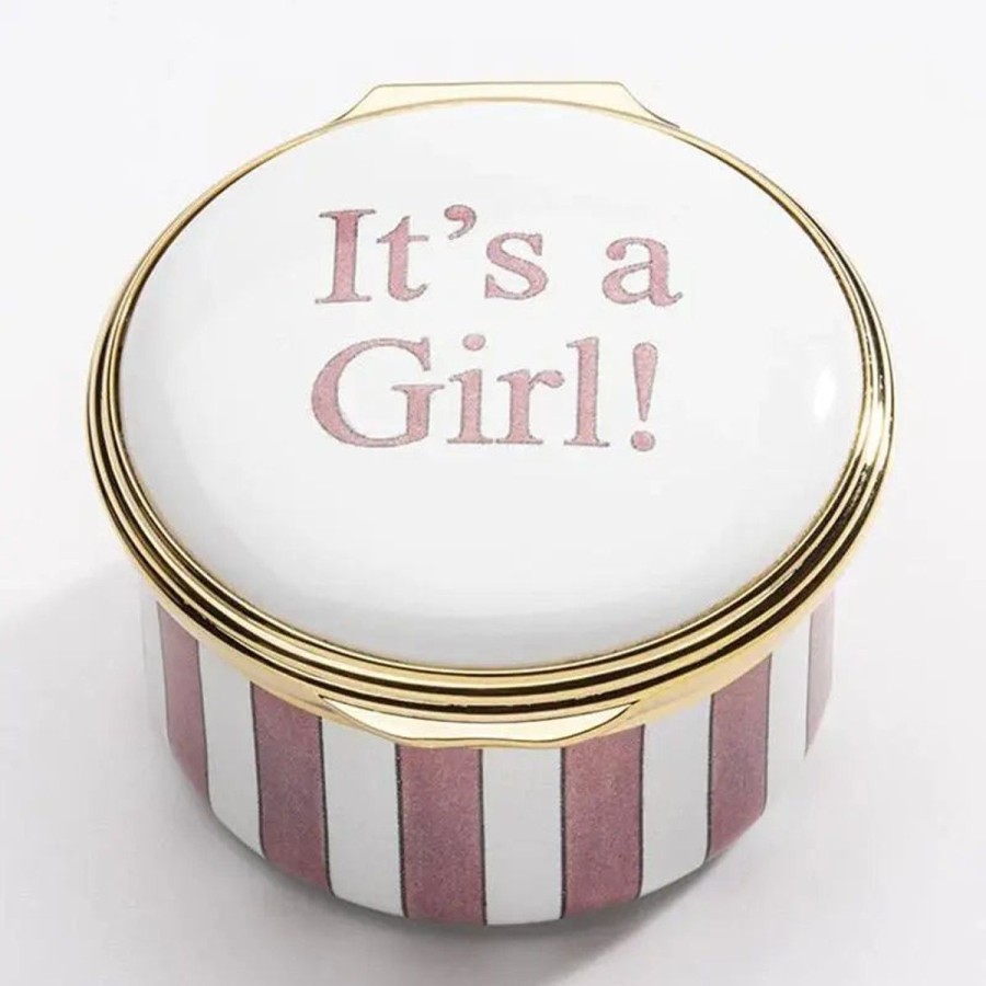 Halcyon Days Halcyon Days It'S A Girl Enamel Box Online