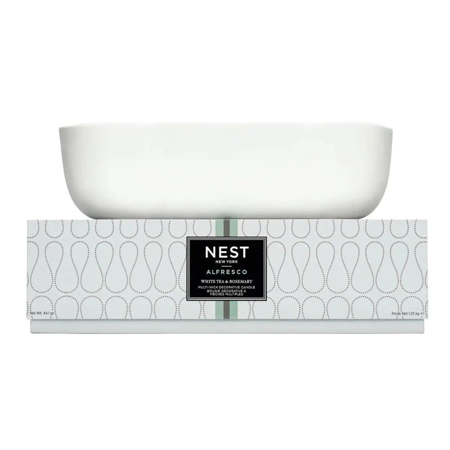 Nest Fragrances Nest Fragrances White Tea & Rosemary Multi-Wick Decorative Candle Clearance