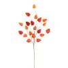 Gracious Home Winward Orange Burgundy Japanese Lantern Branch New