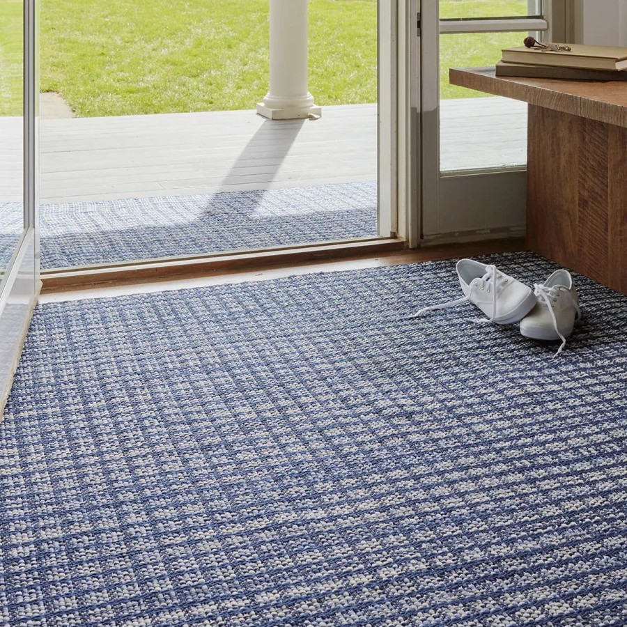 Dash & Albert Dash & Albert Coco Blue Indoor/Outdoor Rug Hot