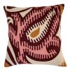 Judy Ross Judy Ross Paisley 18" Embroidered Pillow-Berry/Dusty Pink/Oyster/Amber Best