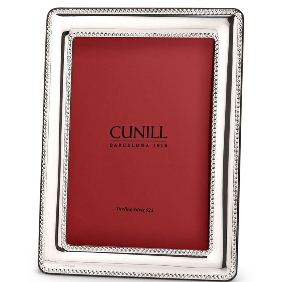 Cunill Cunill Pearls Non-Tarnish Sterling Silver Picture Frame New