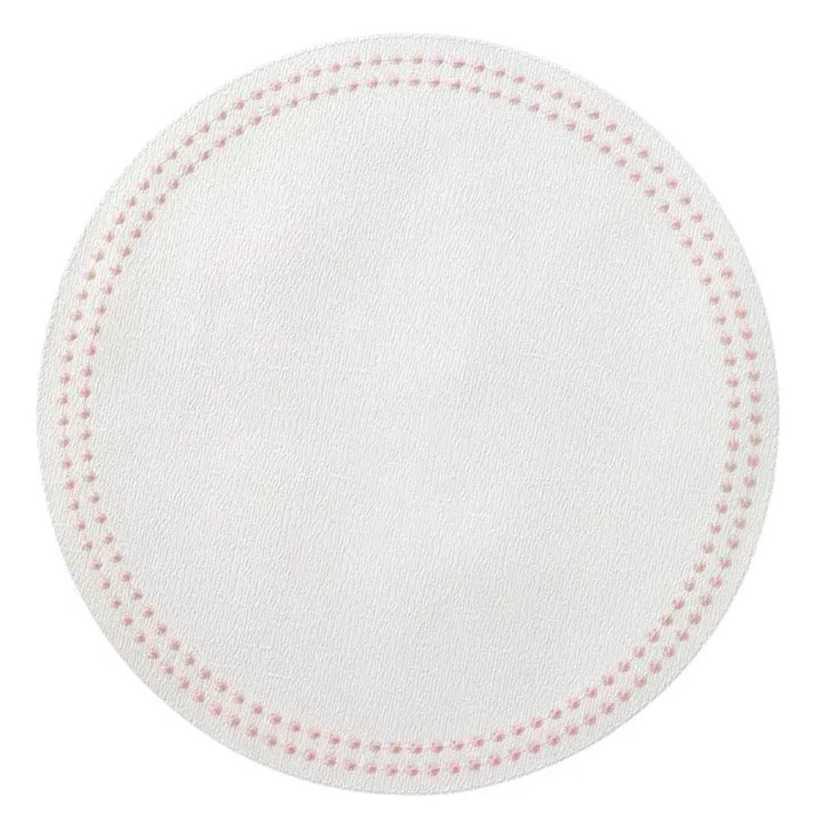 Bodrum Bodrum Pearls Round Placemat (Set Of 4) New