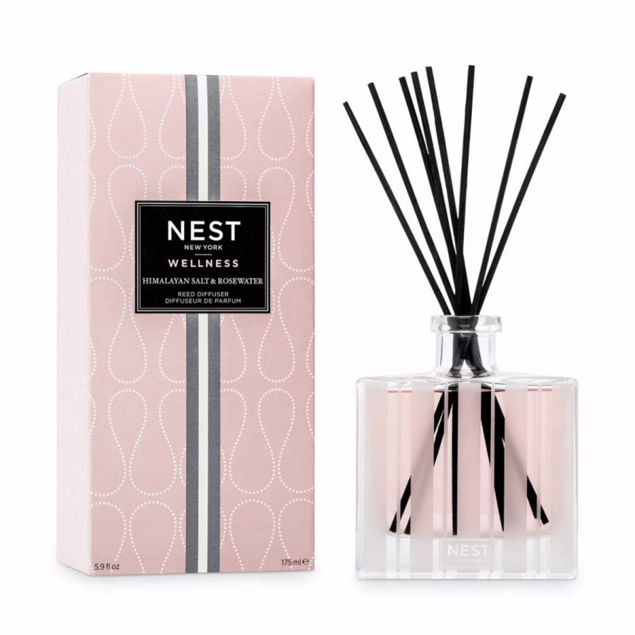 Nest Fragrances Nest Fragrances Reed Diffuser 5.9 Fl.Oz/175Ml-Himalayan Salt & Rosewater Hot