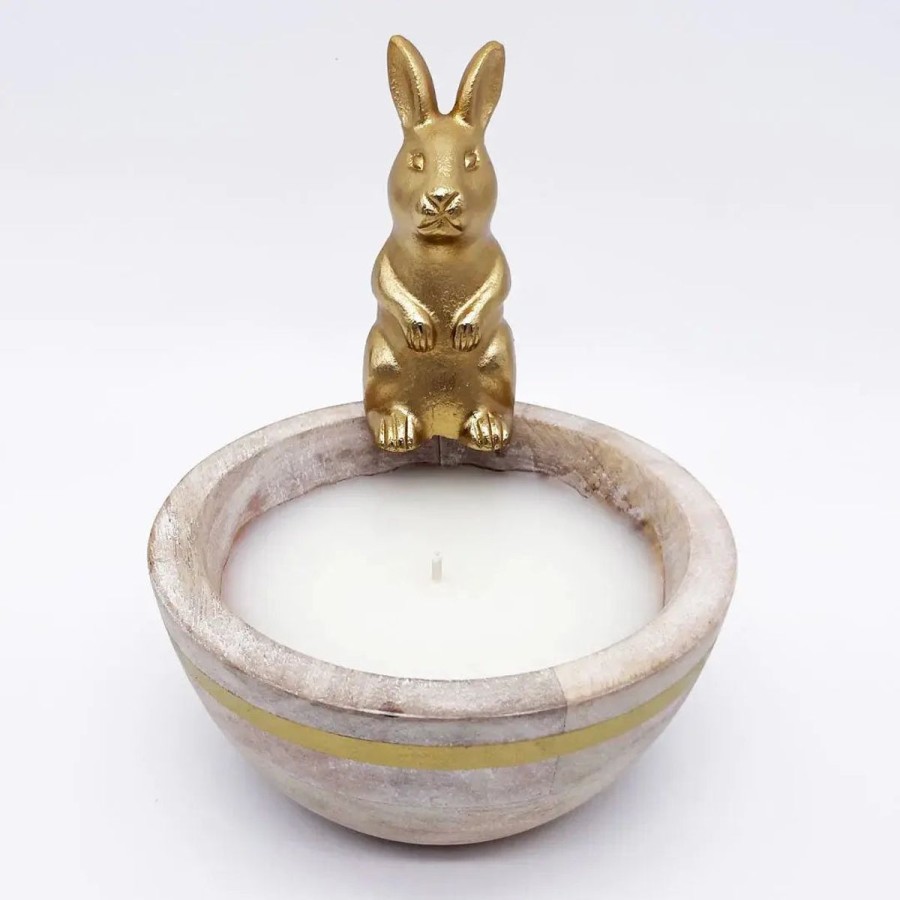 Lux Fragrances Lux Fragrances Flower Market Small Rabbit Bowl Candle Clearance