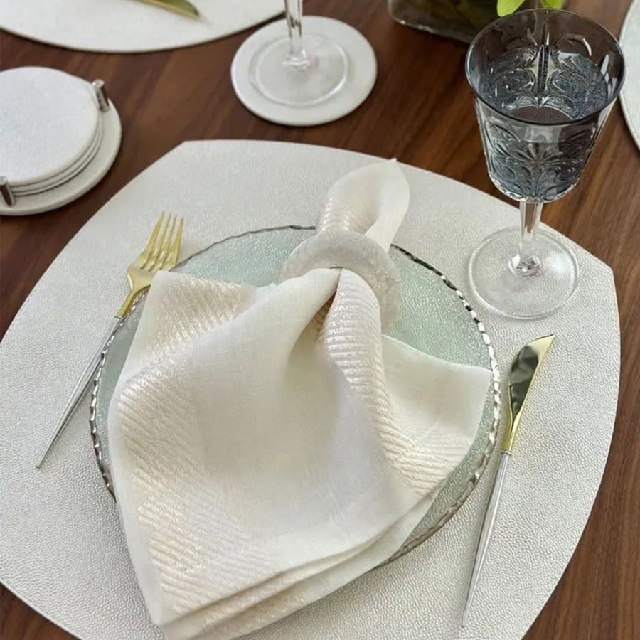 Bodrum Bodrum Stingray Elliptic Placemat (Set Of 4) Hot