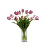 Winward International Winward Mauve Tulip In Large Vase Wholesale