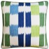 Ryan Studio Ryan Studio Decorative Pillow Kasuri Blue Green New