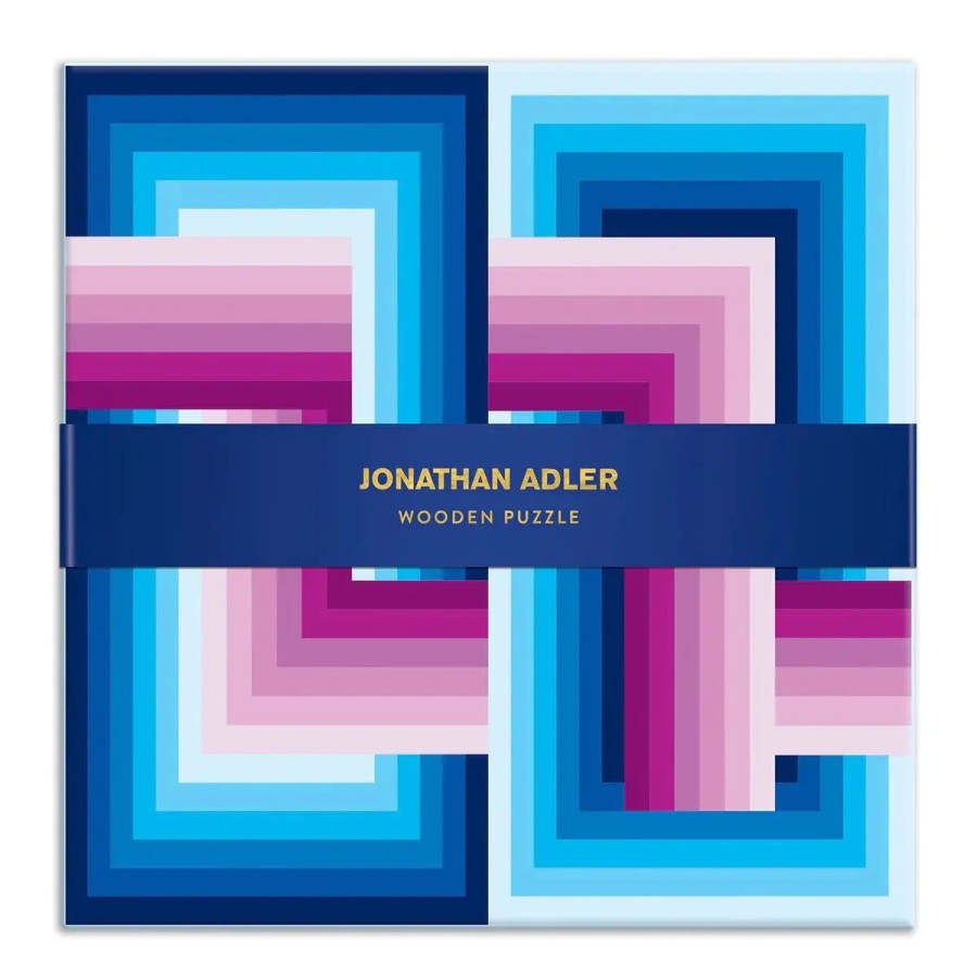 Hachette Book Group Jonathan Adler Infinity Wooden Puzzle Set New