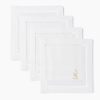 Henry Handwork Henry Handwork Champagne Cocktail Napkins (Set Of 4) Hot