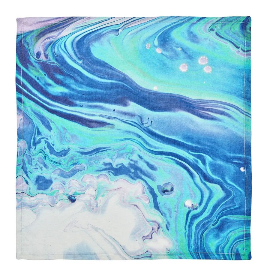 Kim Seybert Kim Seybert Splash Napkin-Blue/Seafoam Wholesale