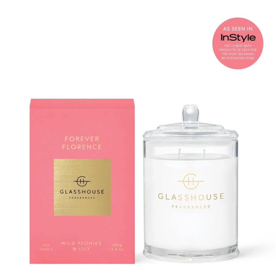 Glasshouse Fragrances Glasshouse Forever Florence 13.4 Oz. Candle Clearance