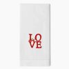 Henry Handwork Henry Handwork Love Square Guest Towel Hot