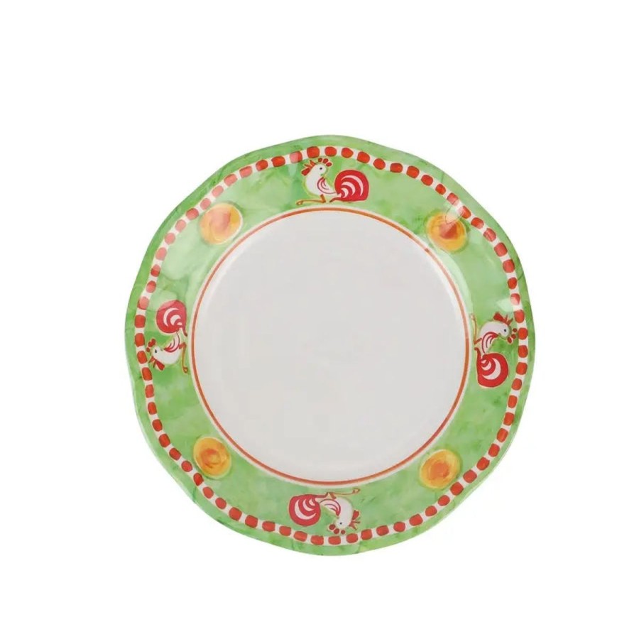 Vietri Vietri Campagna Melamine Gallina Salad Plate Clearance